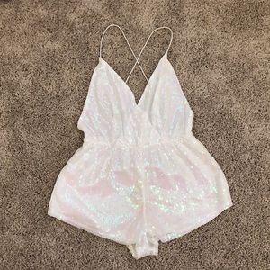Sequin romper